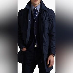 New Polo Ralph Lauren Water Repel Long Commuter Walking Coat Oversized Mens - XL